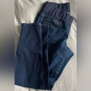 Gap maternity jeans size 14 with underbelly band